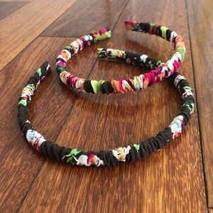 Vera Bradley Headband x 2